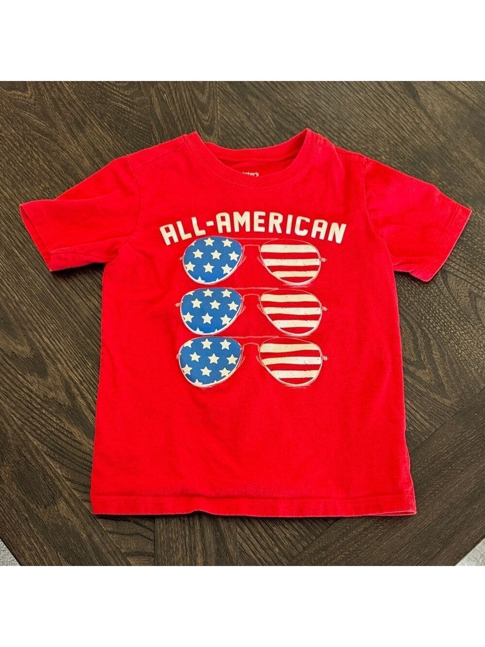 Carter's Red Stars Stripes Tee